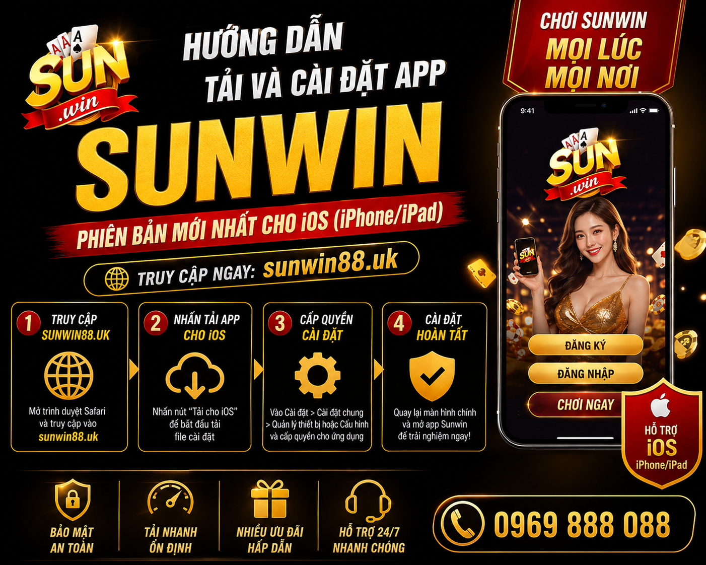 Tại sao nên cài đặt App Sunwin phiên bản iOS thay vì chơi trên Web